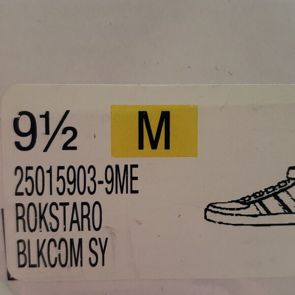 Nine West ROKSTARD Women’s Size 9.5 Black/Chrome High Top Fashion Sneakers NWT - Picture 4 of 4